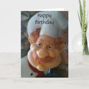 HAPPY BIRTHDAY TO MY "FAVORITE CHEF" CARD