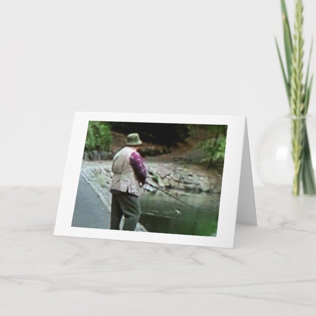 HAPPY BIRTHDAY TO MY ***FAVORITE FISHERMAN*** CARD (Front)