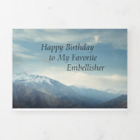 Happy Birthday to My Favourite Embellisher