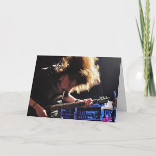 Happy Birthday to My Favourite Guitarist Card