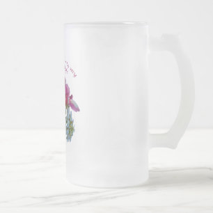 Happy Birthday to my Gorgeous Wife Frosted Glass Beer Mug