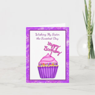 Happy Birthday to my Sweet Sister Card