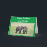 HAPPY BIRTHDAY TO MY **TWIN BROTHER** CARD<br><div class="desc">IF YOU LIKE THIS CARD THANK YOU ADD SOMETHING INSIDE OR CHANGE THE VERSE TOTALLY TO FIT "HOW YOU FEEL" IN MINUTES AND THANKS FOR STOPPING BY ONE OF MY NINE STORES!</div>