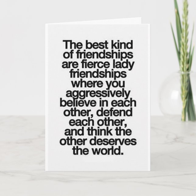 HAPPY BIRTHDAY TO MY *VERY* *BEST FRIEND* CARD (Front)