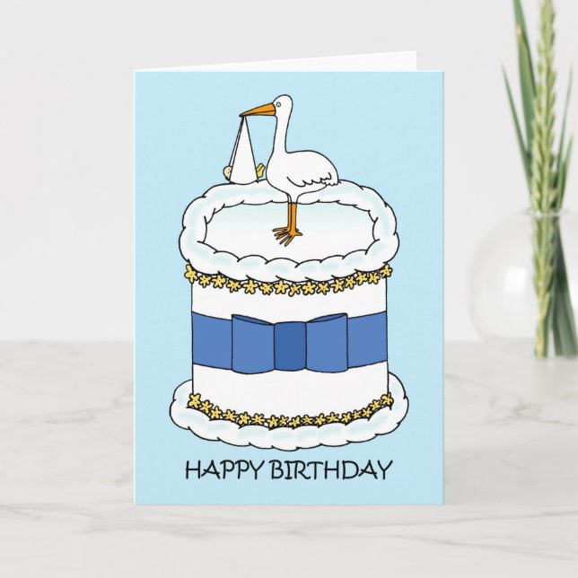 Happy Birthday to New Dad Card (Front)