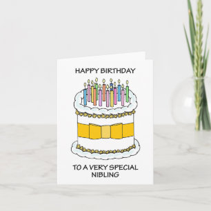 Happy Birthday to Nibling Card