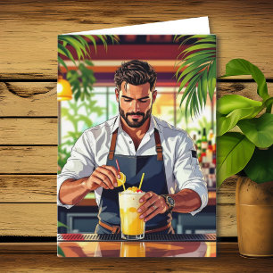 Happy Birthday to our Favourite Bartender! Card