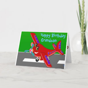HAPPY BIRTHDAY TO OUR ***GRANDSON*** BIRTHDAY CARD