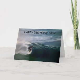 "HAPPY BIRTHDAY TO OUR SON" CARD