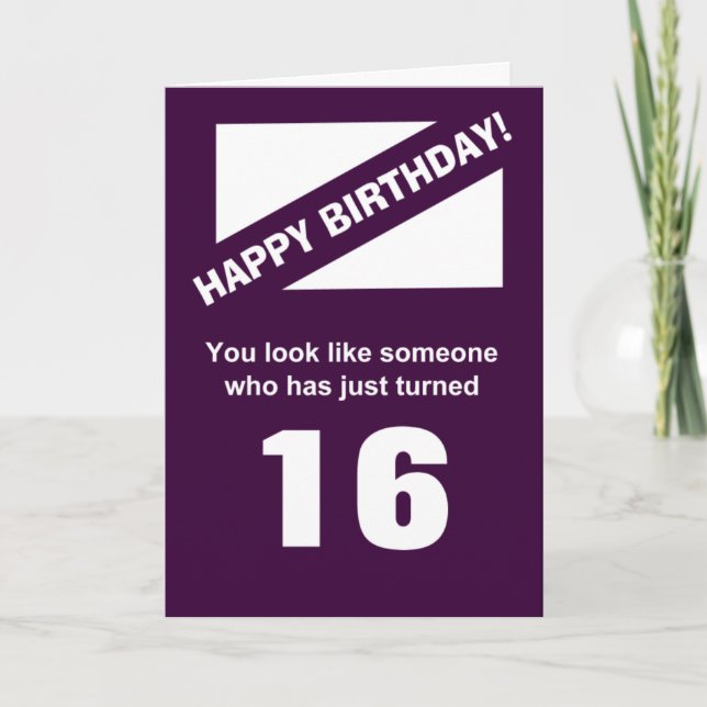 Happy birthday to someone turning 61 card (Front)