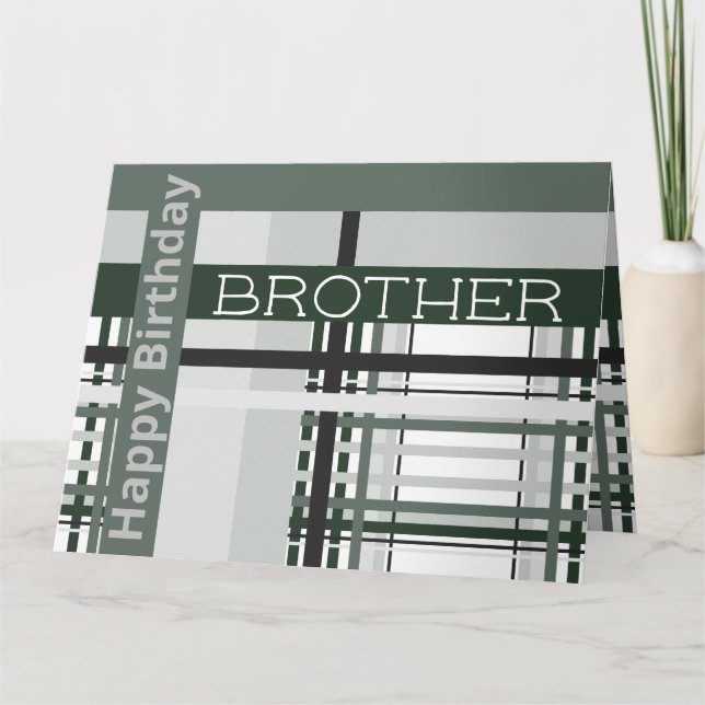 Happy Birthday To The Best Brother Ever Card (Front)