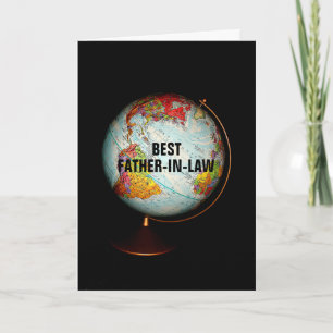 Happy Birthday To The Best Father-In-Law On Earth! Card