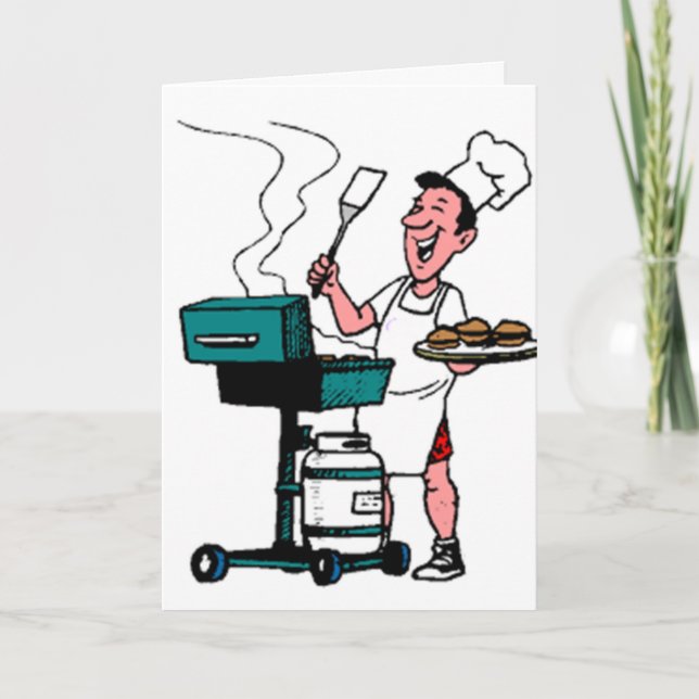 HAPPY BIRTHDAY TO THE BEST GRILL MASTER  ***DAD*** CARD (Front)