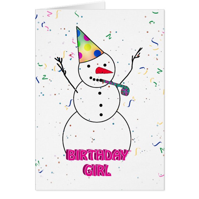 Happy Birthday to the Birthday Girl! (Front)