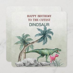 Happy Birthday To The Cutest DINOSAUR
