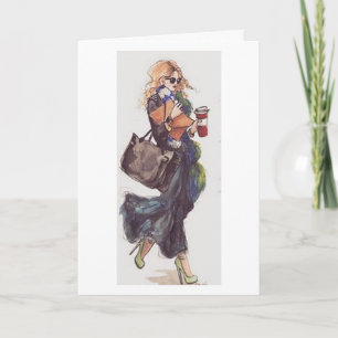 HAPPY BIRTHDAY TO "THE LADY ON THE GO" ENJOY CARD