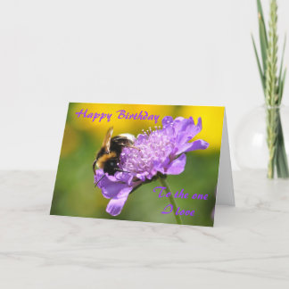 Happy Birthday, To the one I love Card