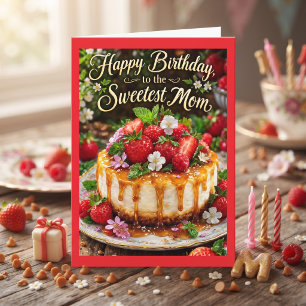 Happy Birthday to the Sweetest Mum Card