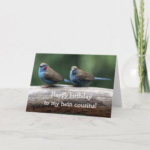 Happy birthday to the twins Birthday Card