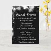 **HAPPY BIRTHDAY TO THE VERY BEST FRIEND** CARD (Yellow Flower)