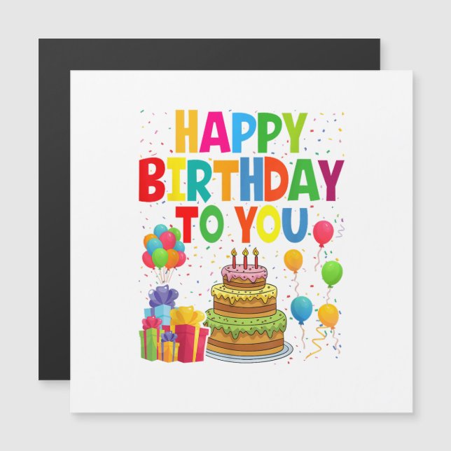 Happy Birthday to You (Front/Back)