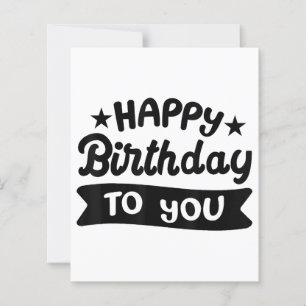 Happy Birthday to you