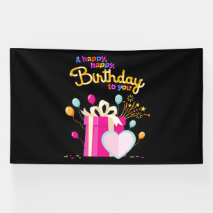 Happy Birthday To You 6x10 Vinyl Banner