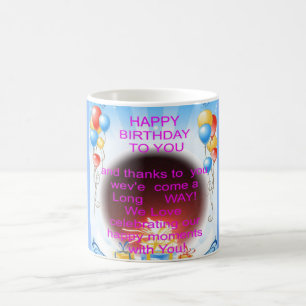 Happy Birthday to You Art Print Coffee Mug