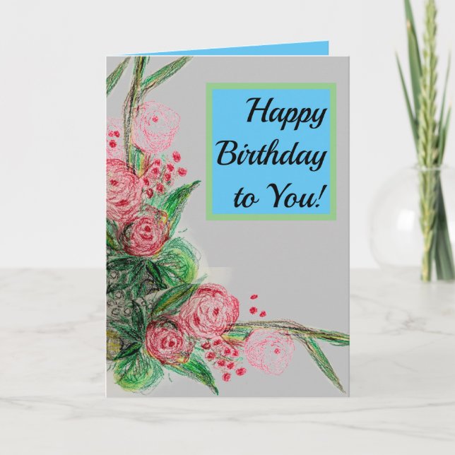 Happy Birthday to You! Card (Front)