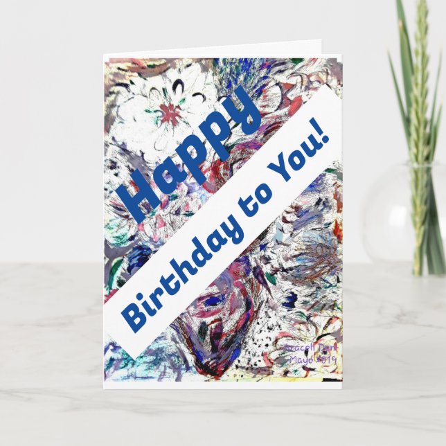 Happy Birthday to You! Card (Front)