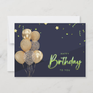 Happy Birthday to You Card