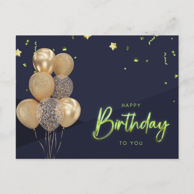 Happy Birthday to You Card (Front)