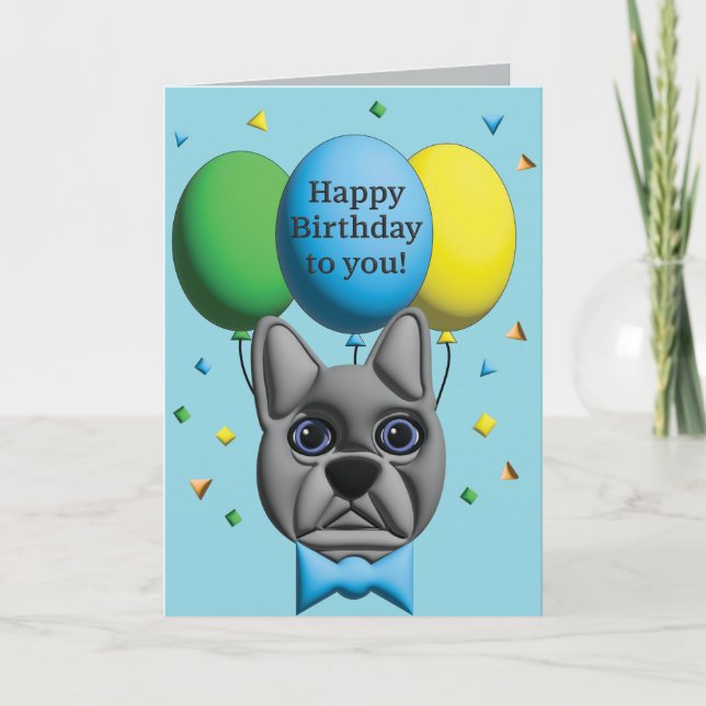 Happy Birthday to you! Card (Front)