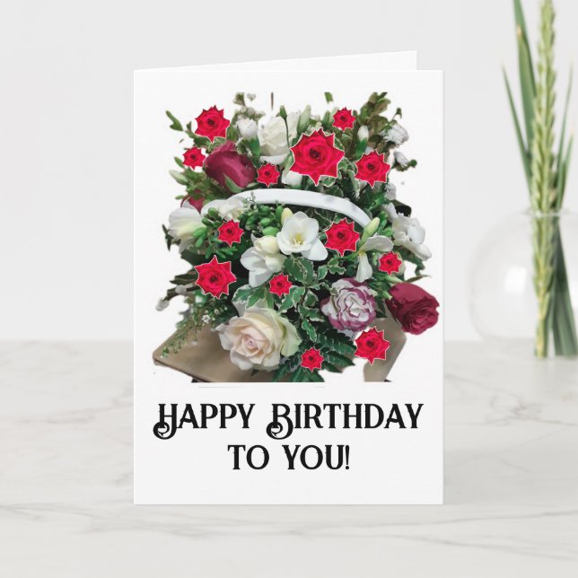 Happy Birthday to You! Card (Front)