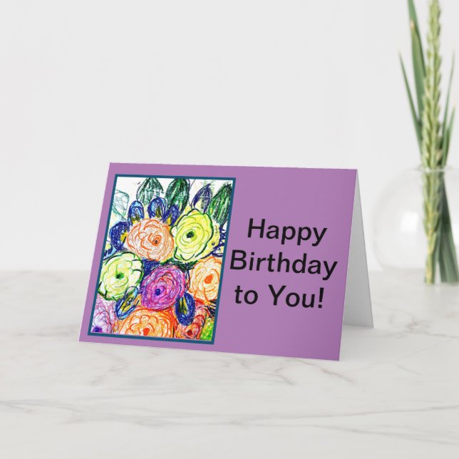 Happy Birthday to You! Card (Front)