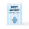 Happy Birthday to you Card Blue Cupcake