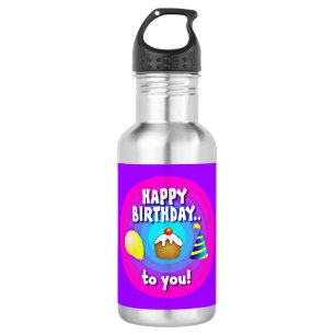 Happy Birthday To You Circle Design-47555 532 Ml Water Bottle
