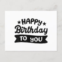 Happy Birthday to you