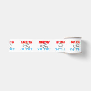 Happy Birthday To You Grosgrain Ribbon