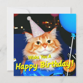 Happy birthday to you holiday card