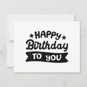 Happy Birthday to you Invitation