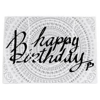Happy Birthday to you. Large Gift Bag