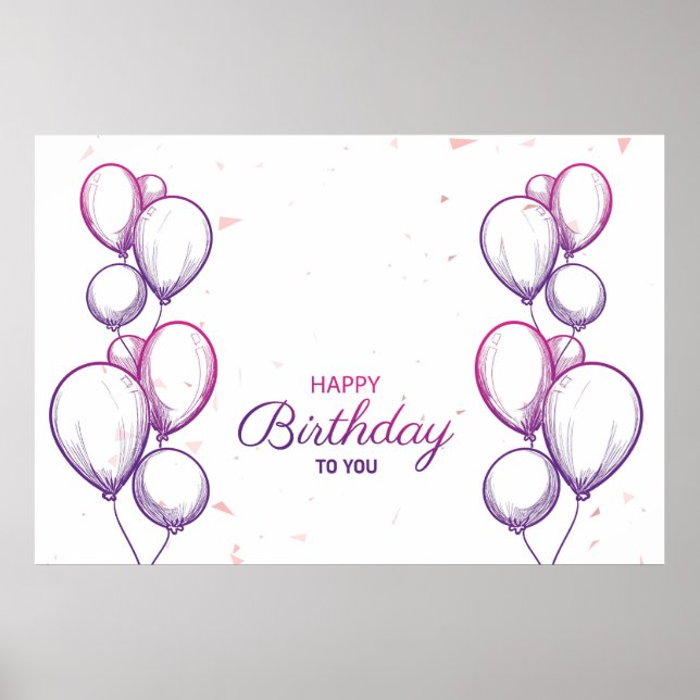 Happy Birthday to You Poster (Front)