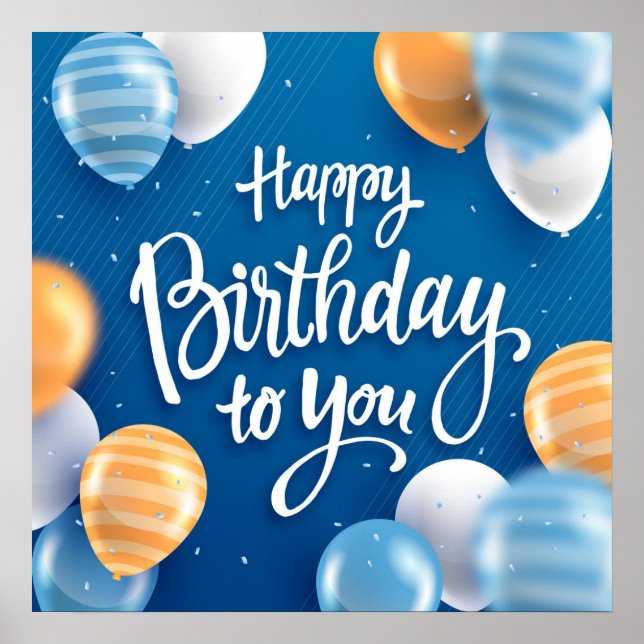 Happy Birthday to You Poster (Front)