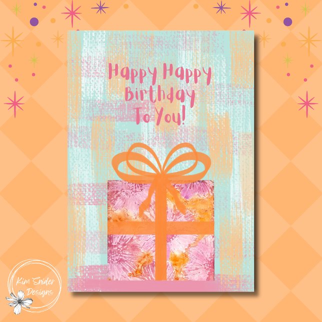 Happy Birthday To You Present Card (Creator Uploaded)