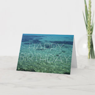 Happy Birthday - Tropical Paradise - Card