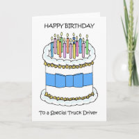 Happy Birthday Truck Driver