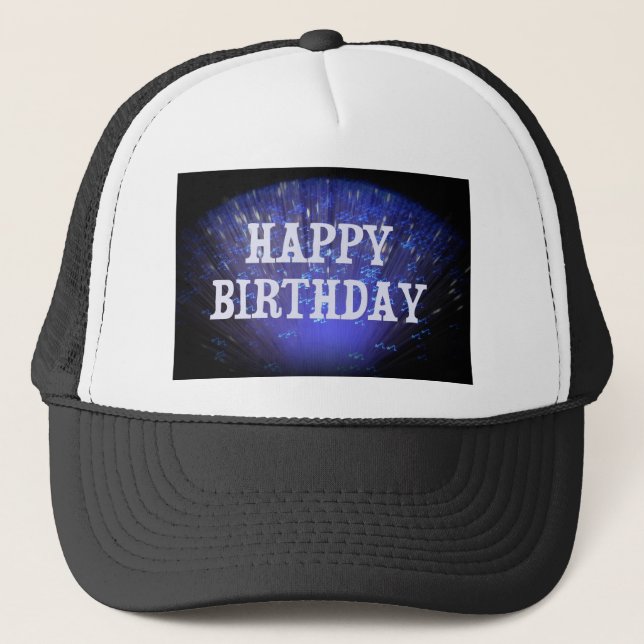 HAPPY BIRTHDAY TRUCKER HAT (Front)