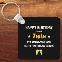 Happy Birthday Twin Brother Wingman Joke