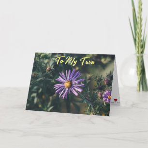 HAPPY BIRTHDAY ***TWIN*** CARD